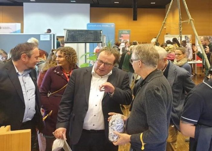 Gespräch mit Umweltminister Krischer beim BNE-Festival NRW